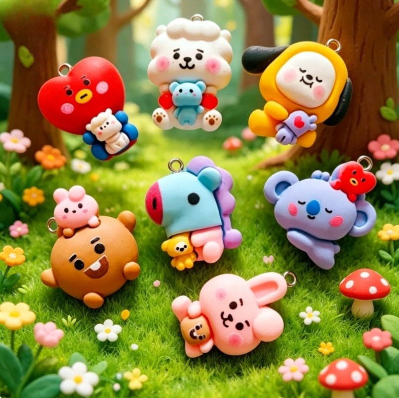 7 pezzi di ciondoli in resina  - Art Craft Resin recensione e prezzo