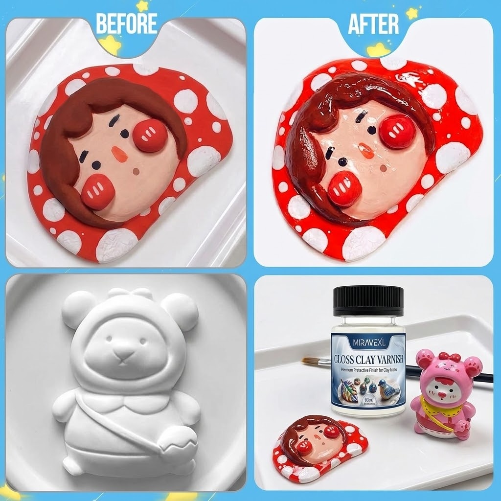 Smalto Lucido per Argilla con  - Air Dry Clay recensione e prezzo