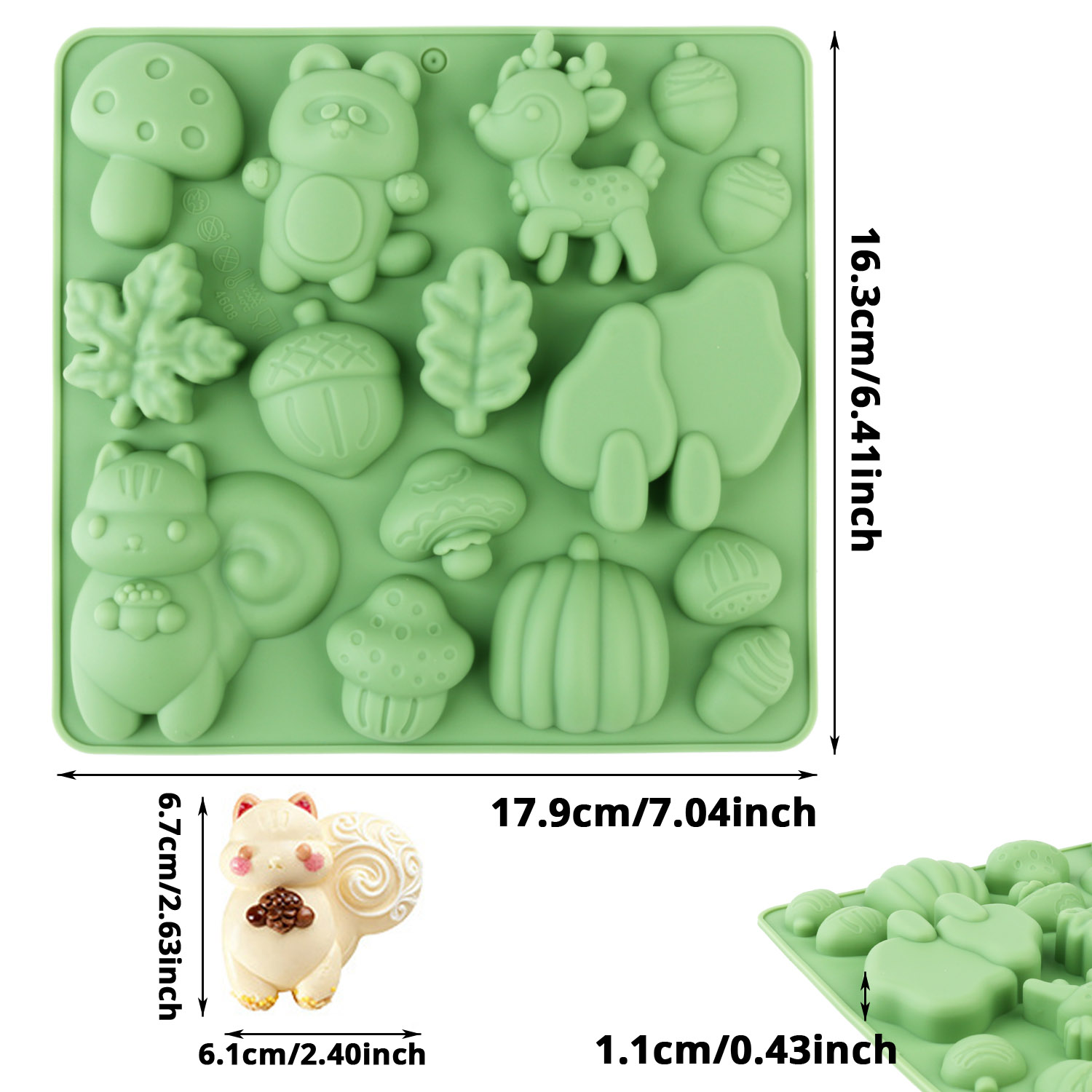 1 stampo in silicone a forma d - Art Craft Resin recensione e prezzo