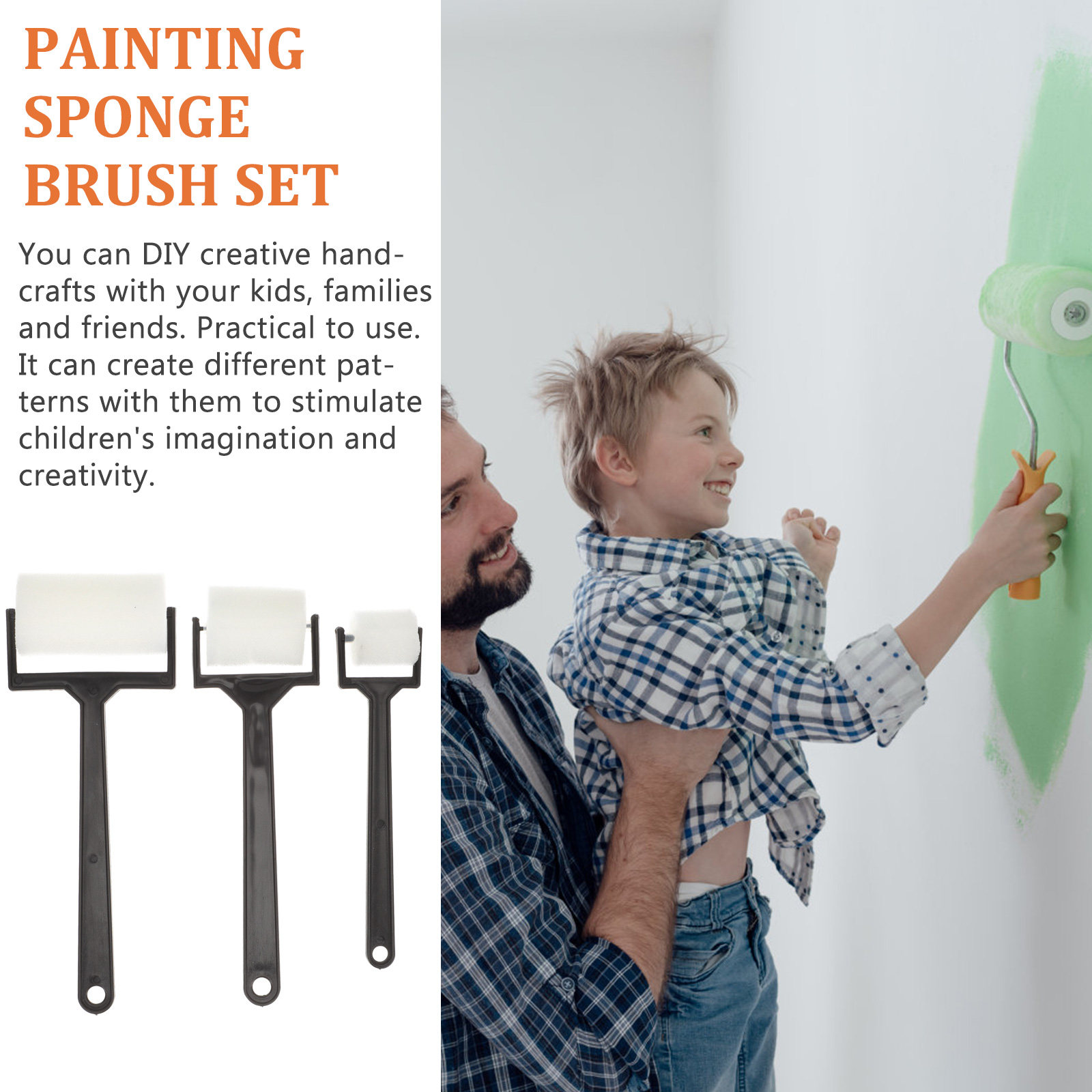 Set di 15 Pennelli in Spugna p - Art Craft Preschool recensione e prezzo
