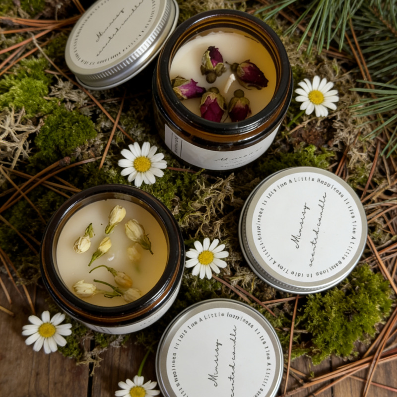 Candela Profumata ai Fiori Sec - Soy Candle Fragrance Oil recensione e prezzo
