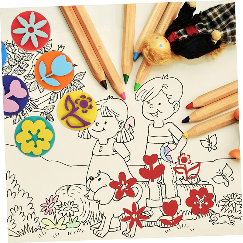6 pz/borsa Timbri In Schiuma p - Art Craft 3 Year Old recensione e prezzo