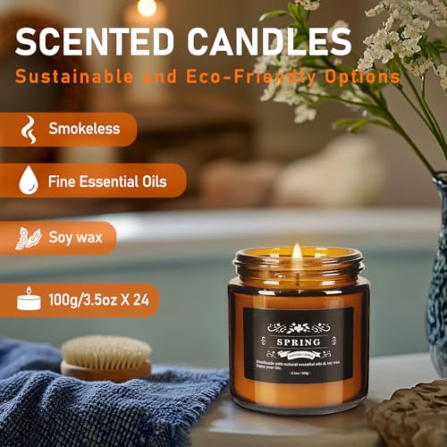 Candele Profumate per la Casa, - Soy Candle Fragrance Oil recensione e prezzo