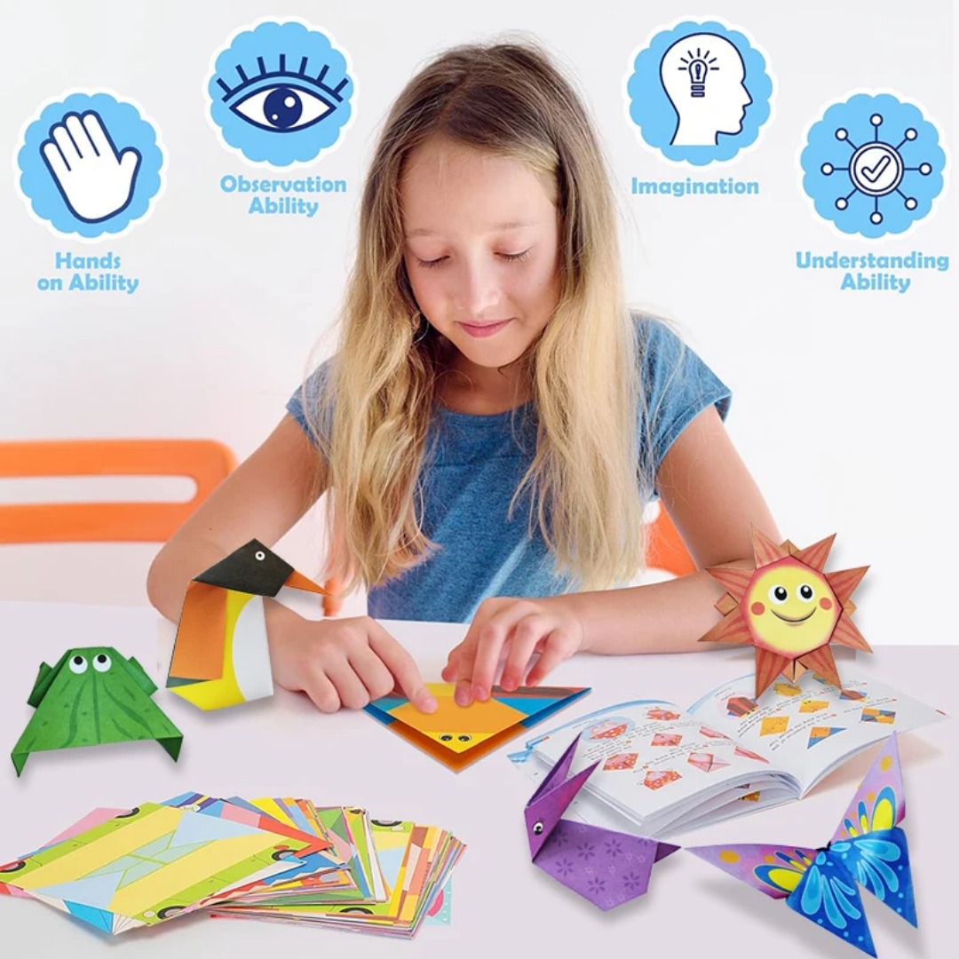 Nuovo Kit Origami con 30 Fogli - Art Craft 3 Year Old recensione e prezzo