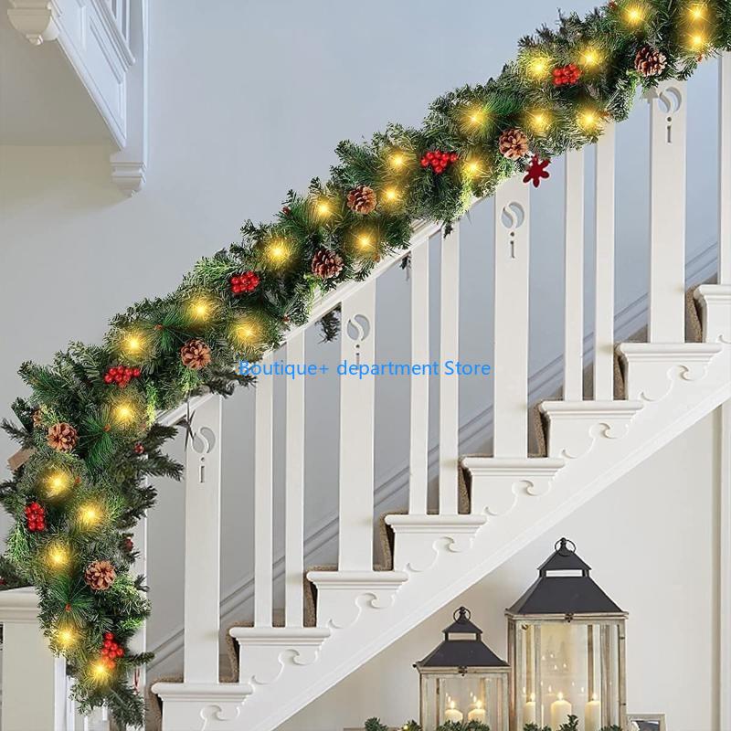 E1PD Ghirlanda Natale Luce a L - Art Craft Background recensione e prezzo