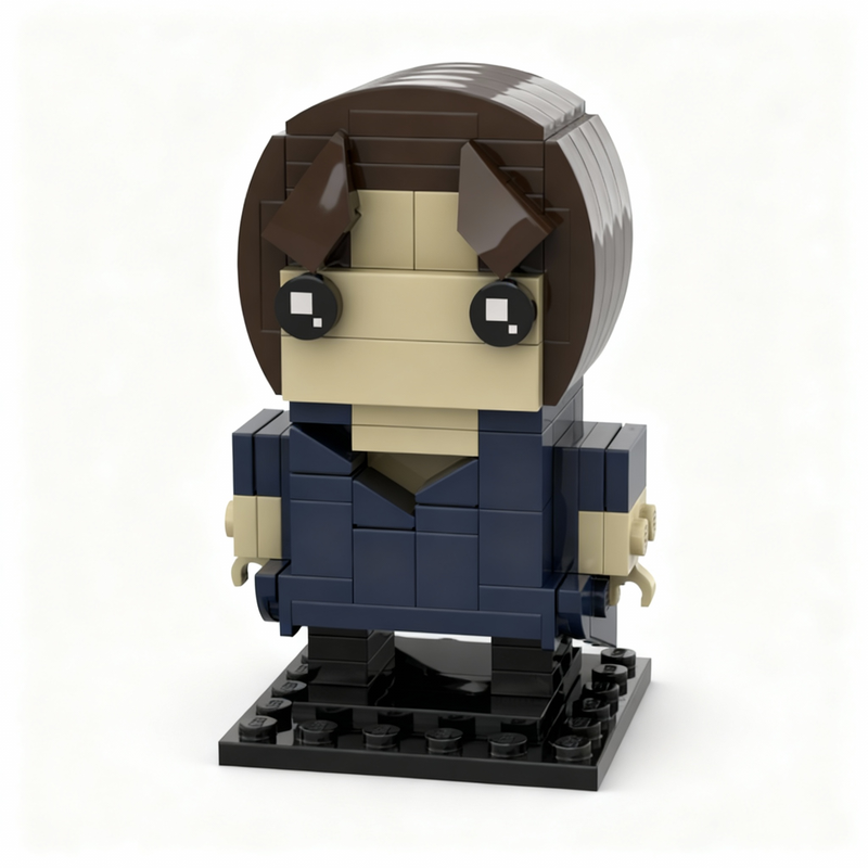 115 pezzi MOC BrickHeadz Name  - Art Craft Christmas Ideas recensione e prezzo