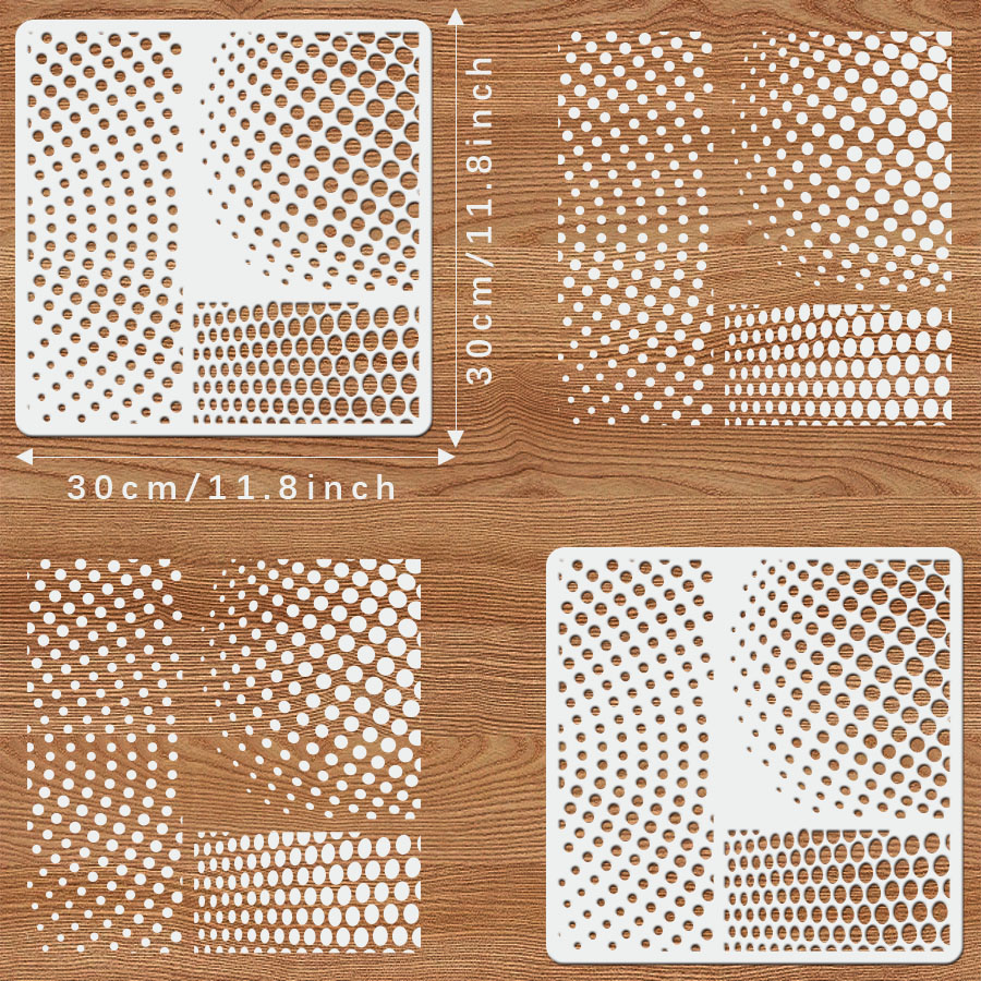 Stencil a punti semitono da 1  - Art Craft Background recensione e prezzo