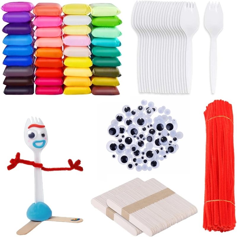 Set di forchette fai da te, fo - Air Dry Clay recensione e prezzo