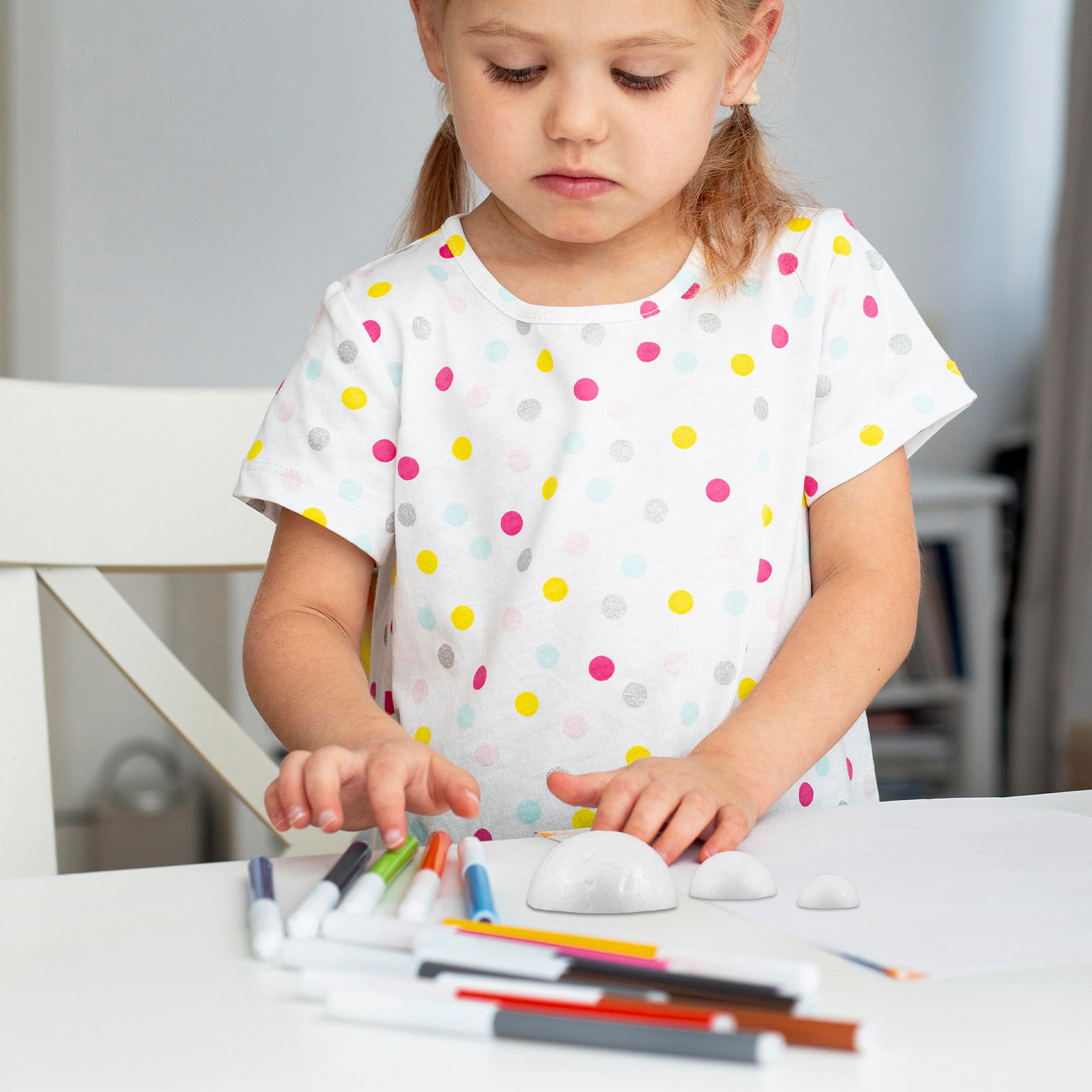 300 Pezzi di Mezze Sfere in Po - Art Craft Preschool recensione e prezzo