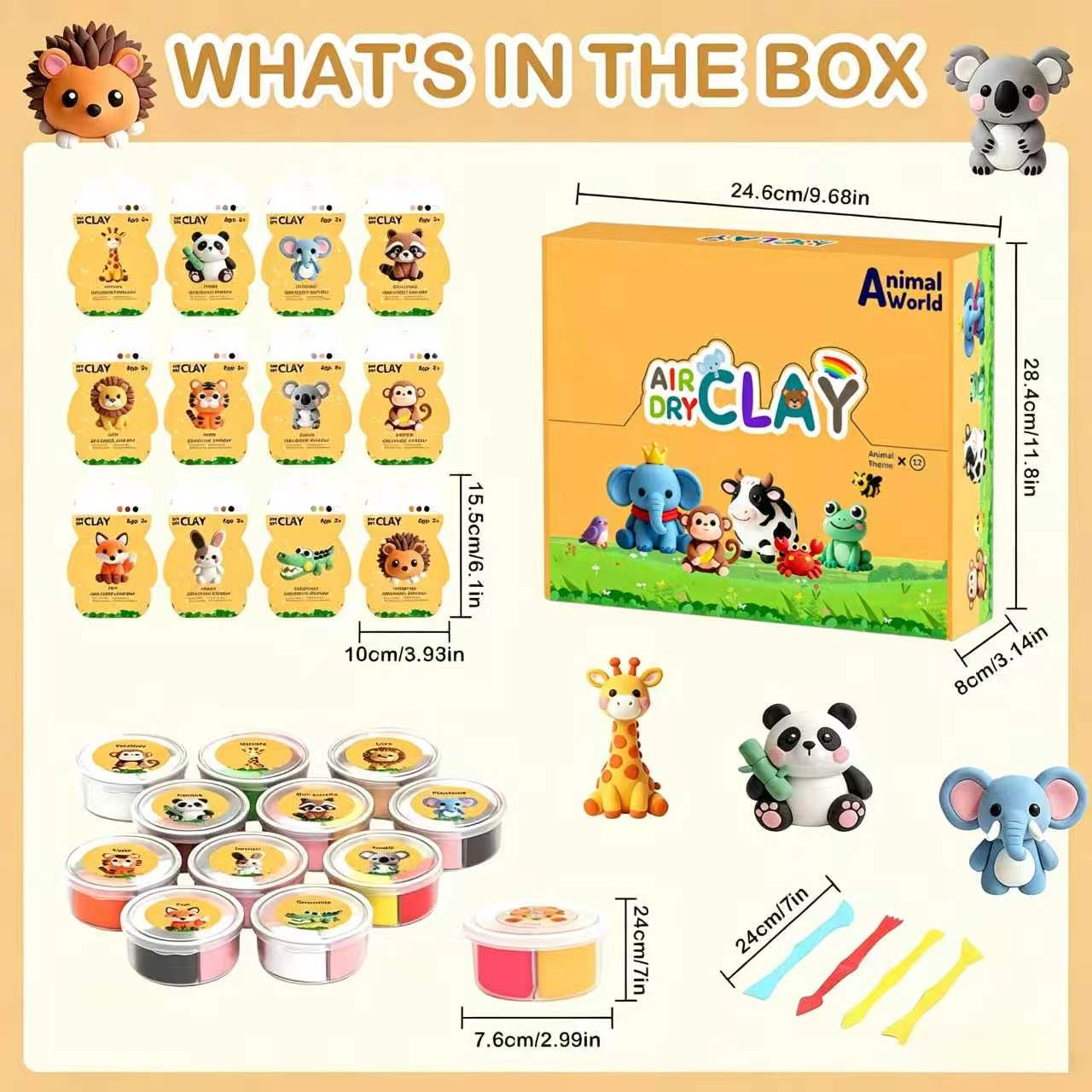 Kit di argilla essiccabile all - Air Dry Clay recensione e prezzo