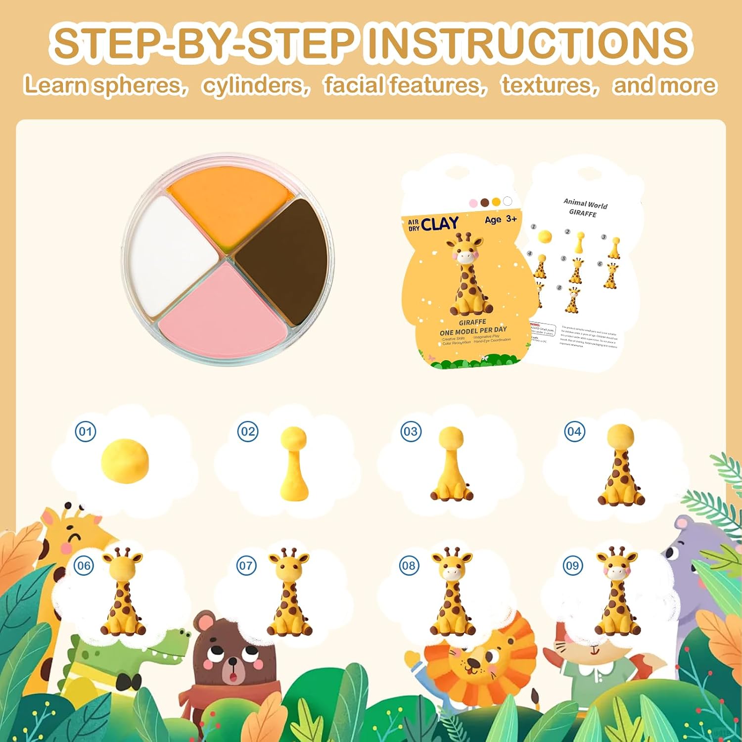 Kit di argilla essiccabile all - Air Dry Clay recensione e prezzo